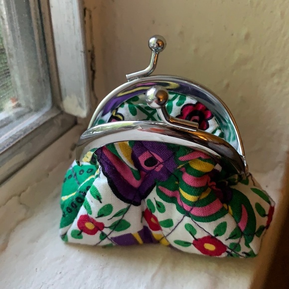 Vera Bradley Handbags - Vera Bradley Mini Coin Purse or Pill Box Holder